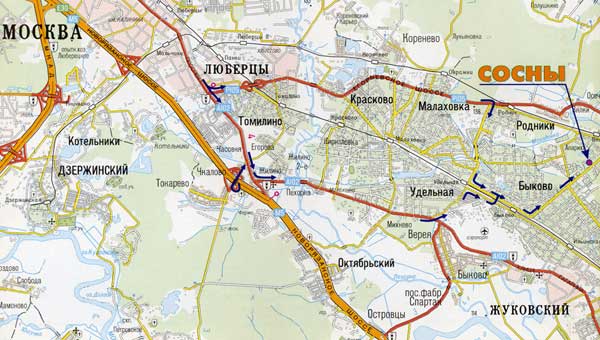 Сосны 3 где находится Сосны 3 где находится